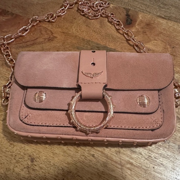 Zadig & Voltaire Kate Moss Wallet Suede Bag - Picture 11 of 14